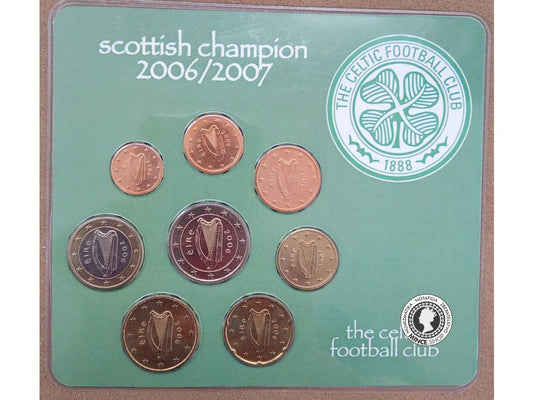 2006 UNC Írsko Scottish Champion Celtic 2006/2007 € sada