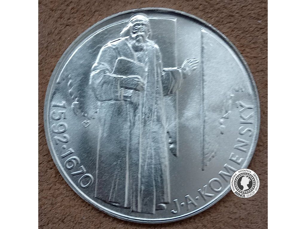 500 koruna 1992 - J. A. Komenský - BK