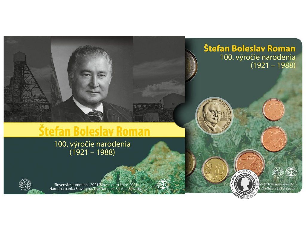 Sada mincí SR 2021 - Štefan Boleslav Roman