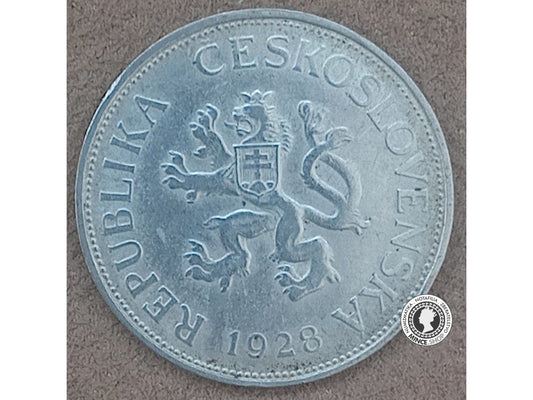 5.koruna - 1.ČSR - 1928 B