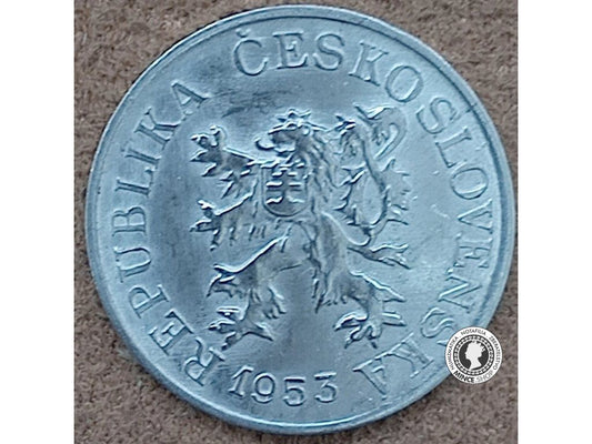 3 halier - Česko-Slovensko - 1953