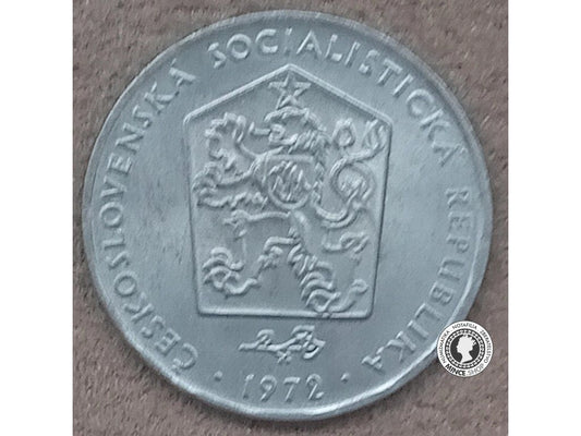 2 koruna - Česko-Slovensko - 1972
