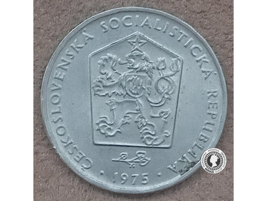2 koruna - Česko-Slovensko - 1975