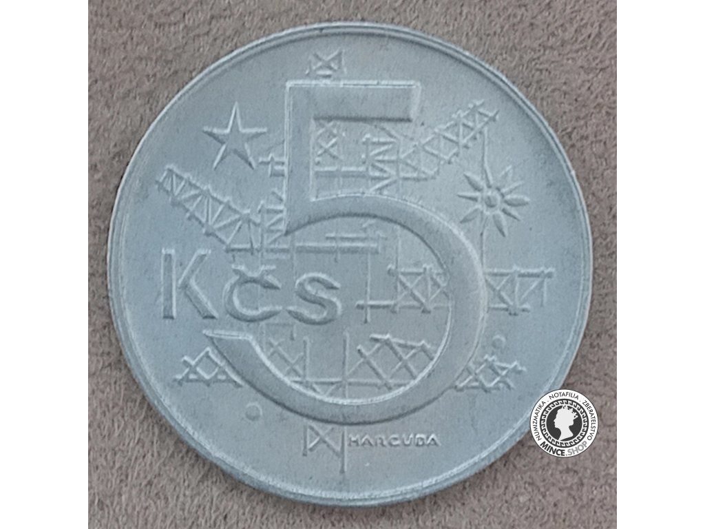 5 koruna - Česko-Slovensko - 1970