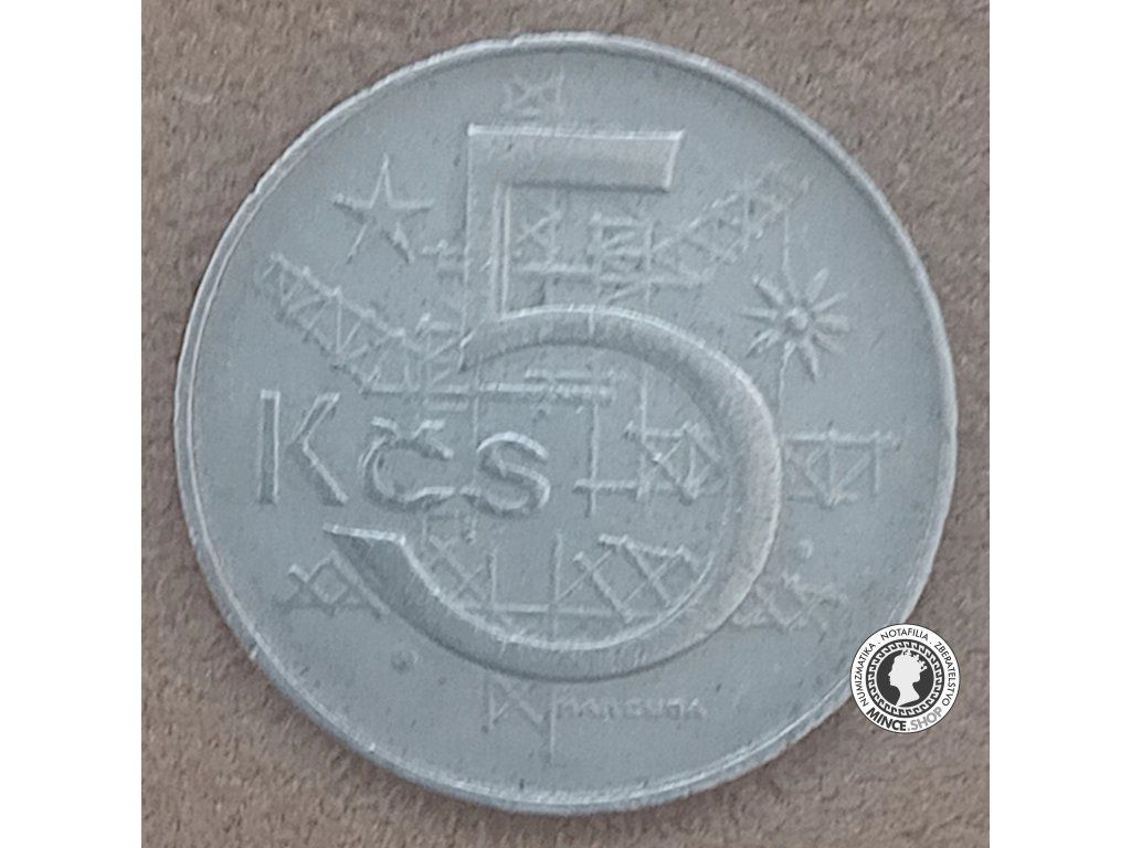 5 koruna - Česko-Slovensko - 1979