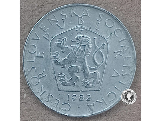 5 koruna - Česko-Slovensko - 1982