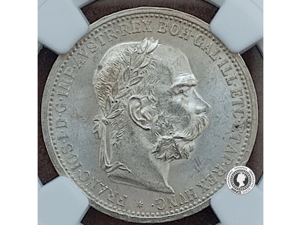 1. koruna - Rakúsko-Uhorsko - 1894 - MS 63