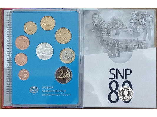 Sada mincí SR 2024 SNP - Slovenské národné povstanie - PROOF