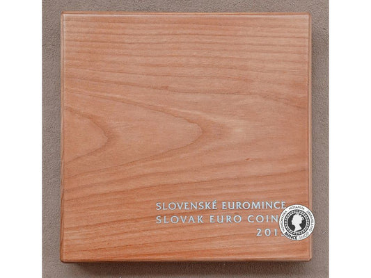 Sady € mincí - Euro mince NBS - 2013 / Proof - drevená kazeta