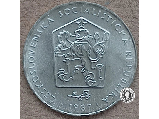 2 koruna - Česko-Slovensko - 1987 - UNC