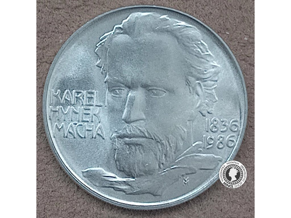 100 koruna 1986 - K.H.Mácha - BK