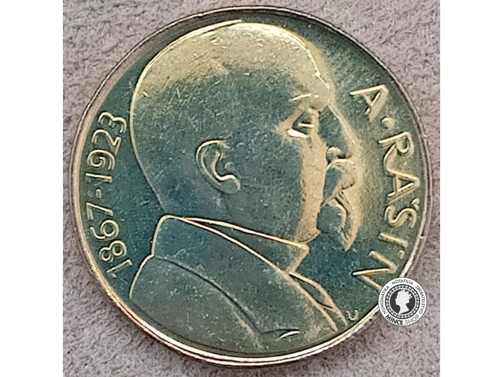 10 koruna - Česko-Slovensko - 1992 - A.Rašín - UNC