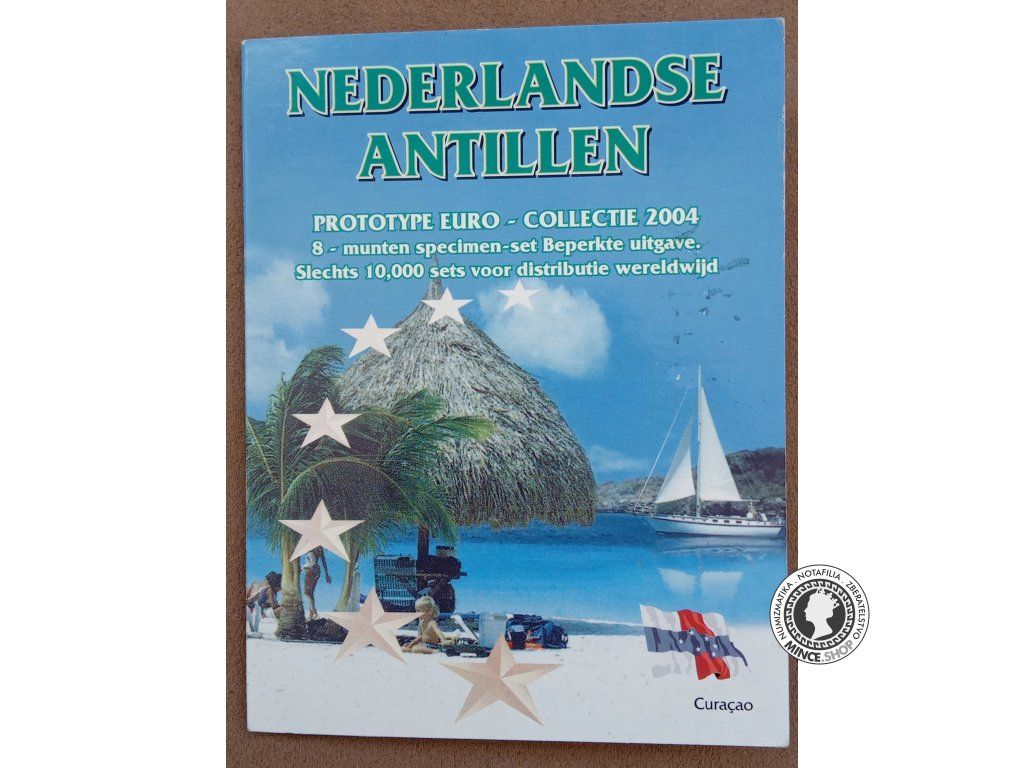 2004 Holandské Antily €URO VZORY sada