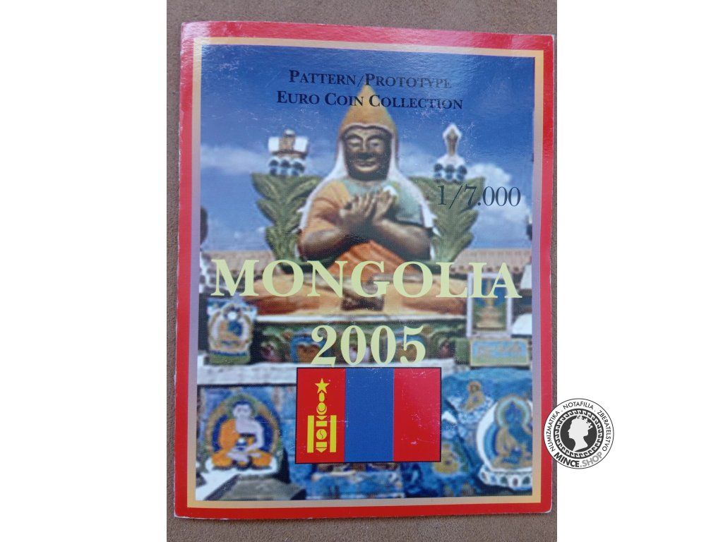 2005 Mongolsko €URO VZORY sada