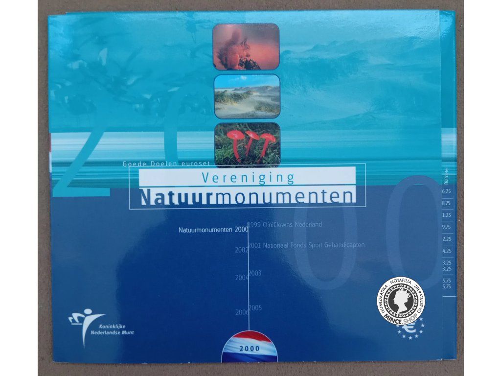 2003 Holandsko NATUURMONUMENTEN € sada