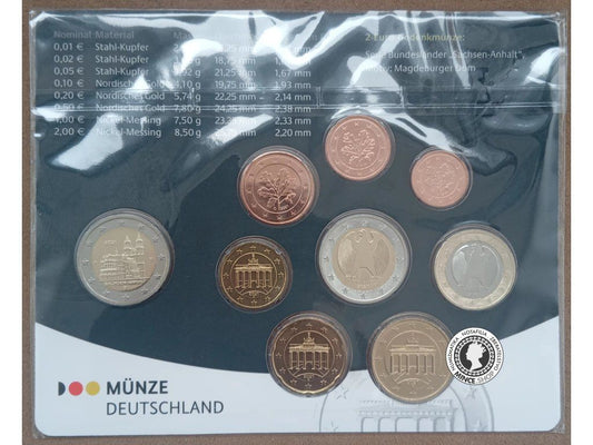 2021 Nemecko Saschen-Anhalt € sada