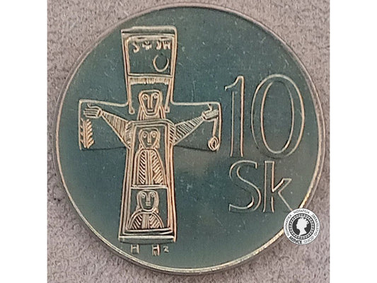 10 koruna - Slovensko - 2002 - UNC