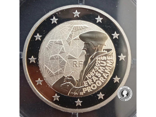 2 euro 2022 Francúzsko PROOF - 35 ans Programme Erasmus