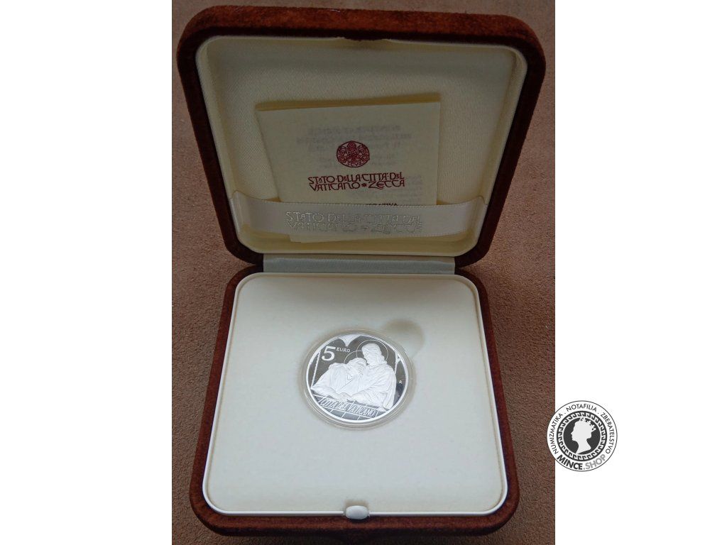 5 euro proof Vatikán 2023 - I DODICI APOSTOLI: S.GIOVANNI