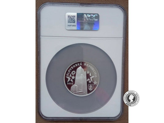 Minca Proof - SK 1000 / 2008 - Rozlúčka so slovenskou korunou - PF 69 ULTRA CAMEO