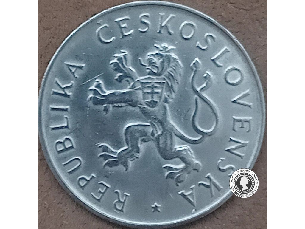 Strieborná minca 50kcs / 1955 - 10 výr.osvobodenia - kvalita BK