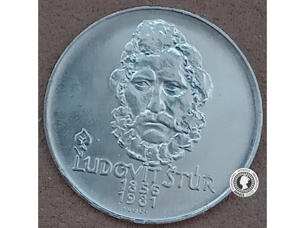 500 koruna  1981 - Ľudovít Šťúr - BK