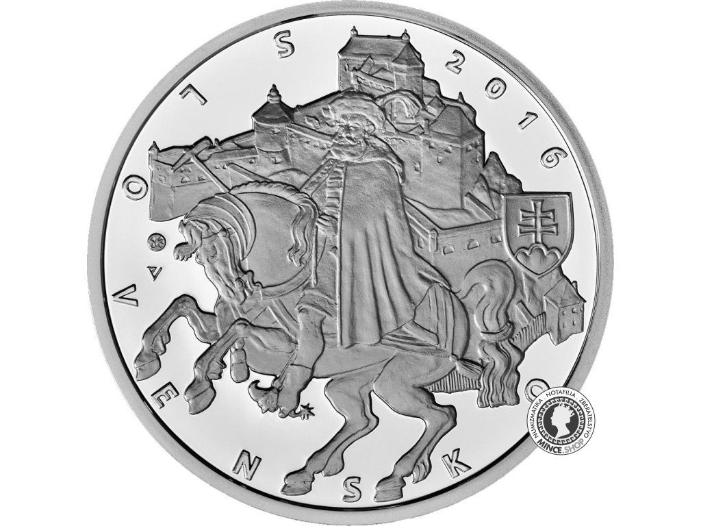 Strieborná minca Ag Proof 10€ / 2016 - Juraj Turzo – 400. výročie úmrtia