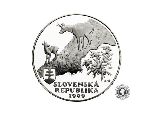 500 Sk/1999 - Tatranský národný park - 50. výročie založenia - BK 0/0 Tanap