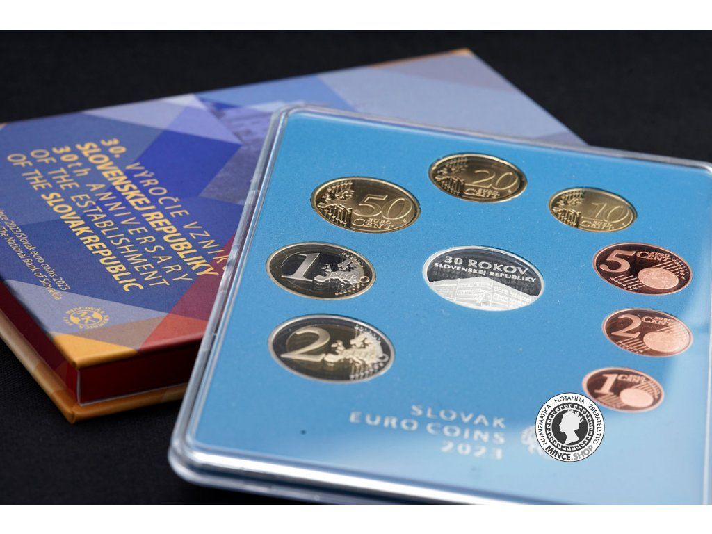 SADA 2023 Slovensko PROOF plexi 30.výročie vzniku samostatného Slovenska
