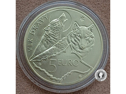 Minca 5€ (2021) Vlk dravý