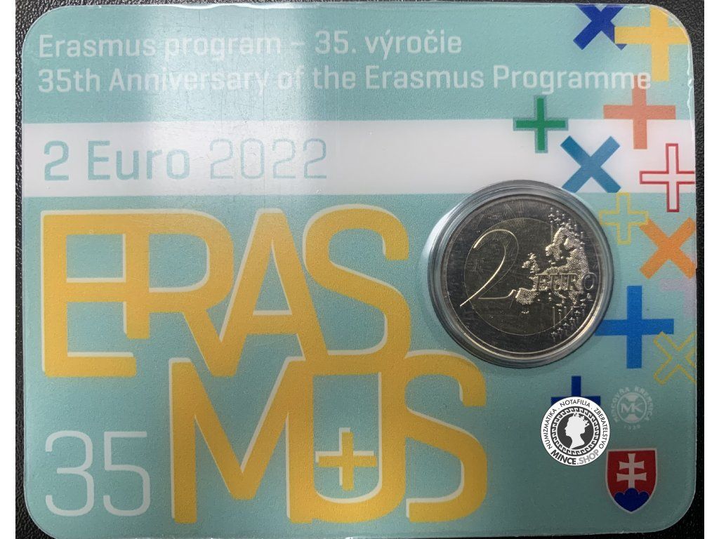 2 EURO/2022 - Erasmus - 35. výročie programu - CoinCard