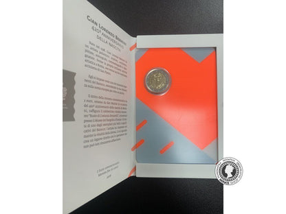 Coincard 2 euro 2018 San Maríno BU Bernini