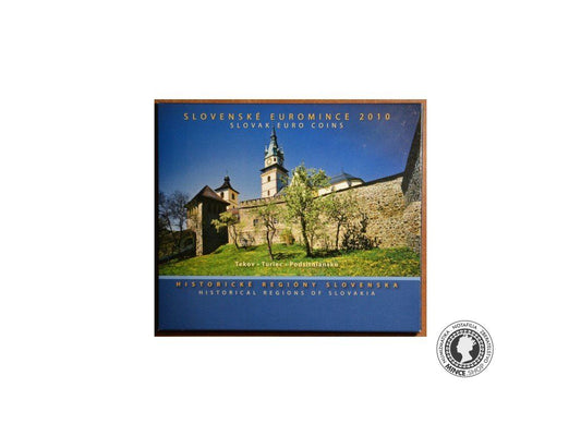 Sada mincí Slovenskej republiky 2010 - Historické regióny Slovenska