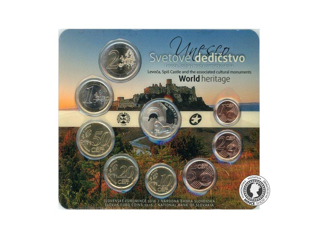 Sada mincí SR 2016 - UNESCO Levoča a Spišský hrad