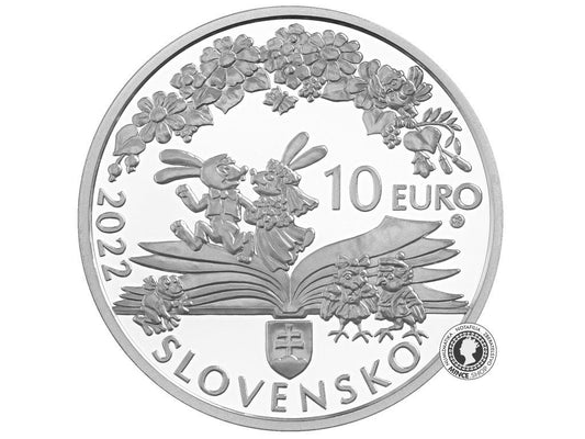 Strieborná minca Ag Proof 10€ / 2022 - 150. výročie narodenia Ľudmily Podjavorinskej