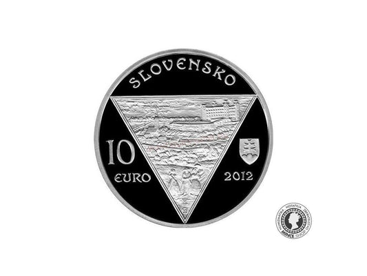 Strieborná minca BK Ag 10€ / 2012 - Chatam Sofer - 250. výročie narodenia