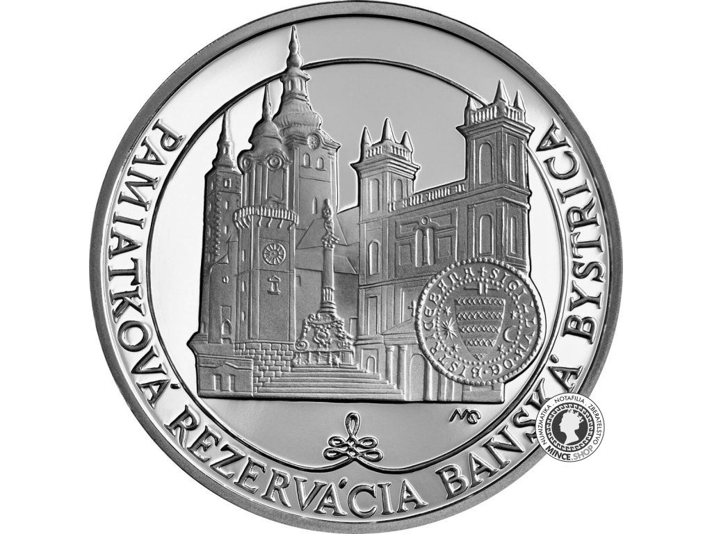 Strieborná minca BK Ag 20€ / 2016 - Banská Bystrica