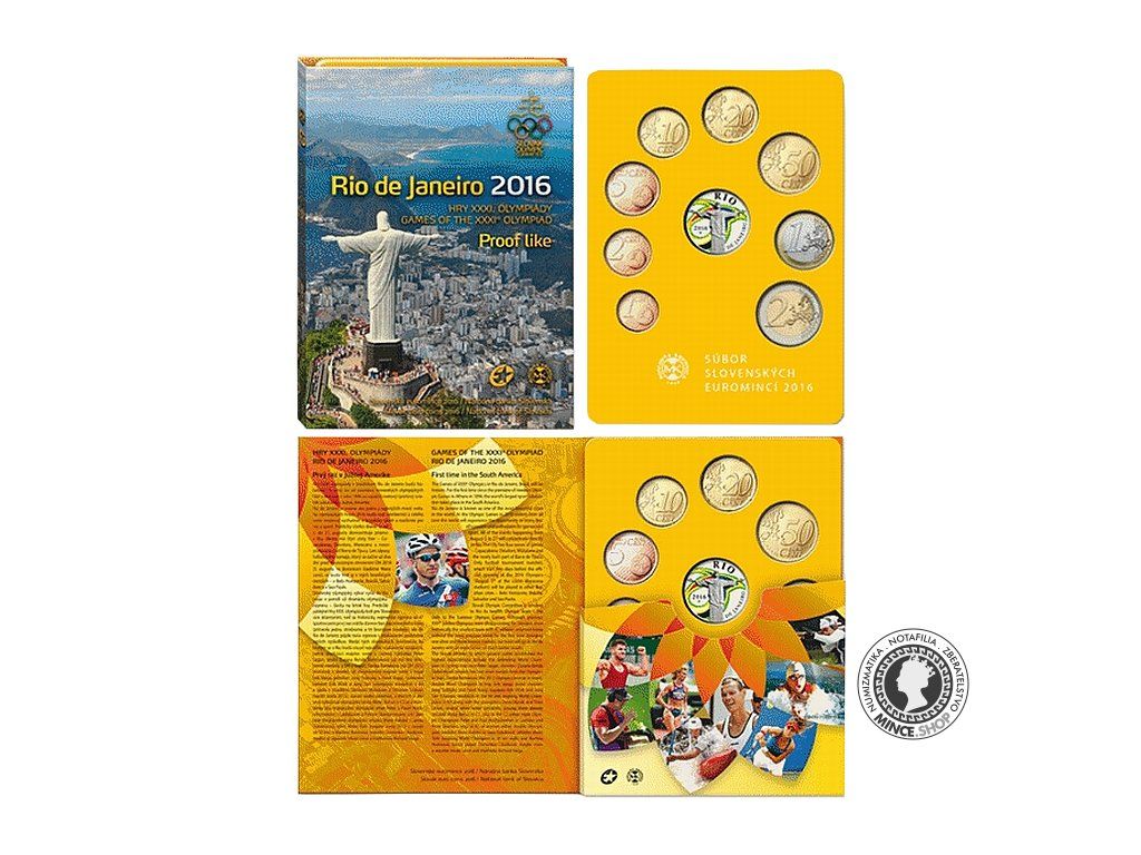 SADA EUROMINCÍ 2016 - XXXI. OH RIO DE JANEIRO proof
