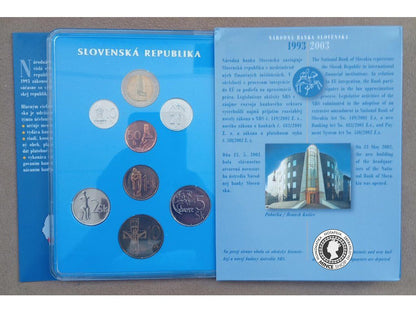 Sada mincí SR - NBS 1993-2003  /  2003