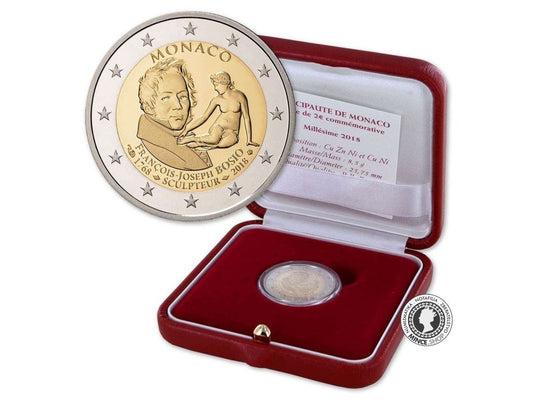 2€ minca Monaco 2018 François-Joseph Bosio (Proof)