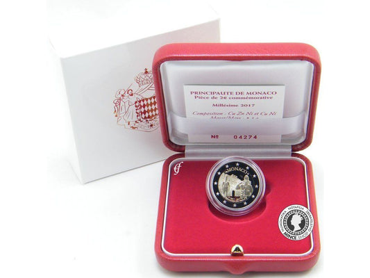 2€ minca Monaco 2017 - Carabiniers du Prince (Proof)