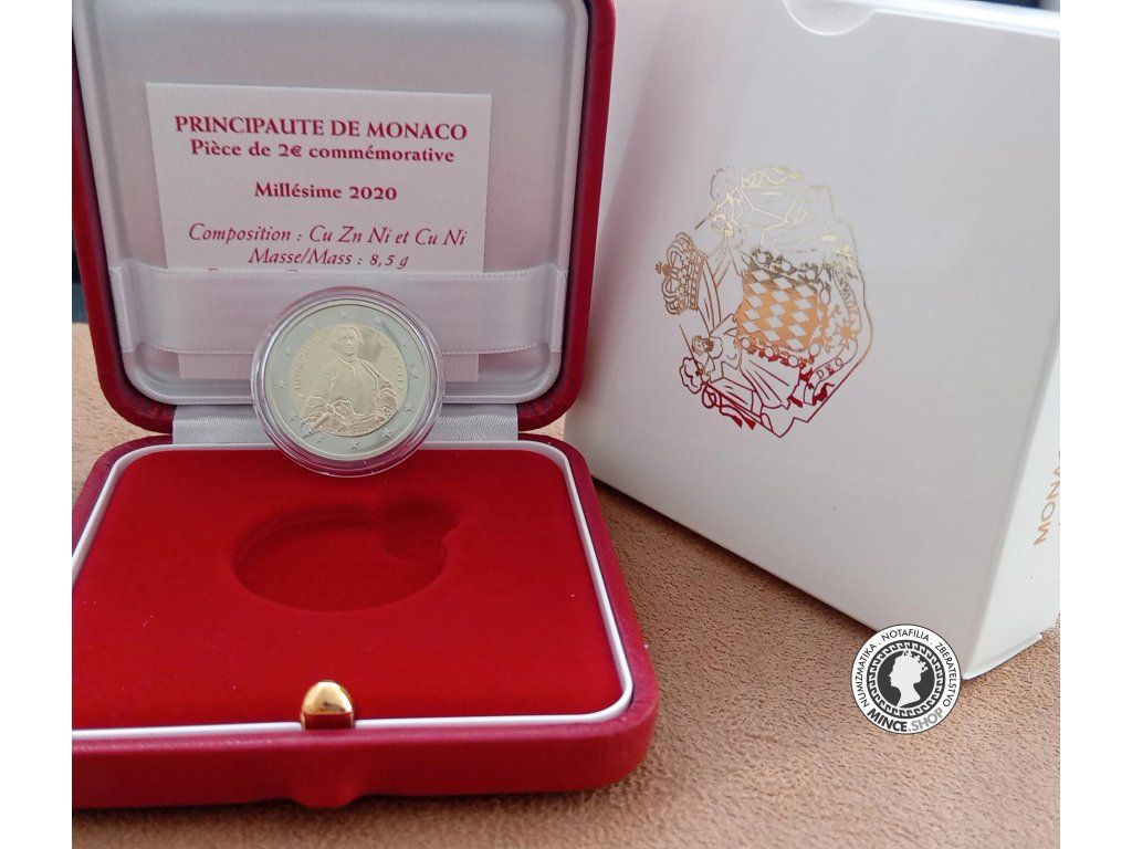 2 Euro Monaco 2020 - Prince Honore III. (Proof)