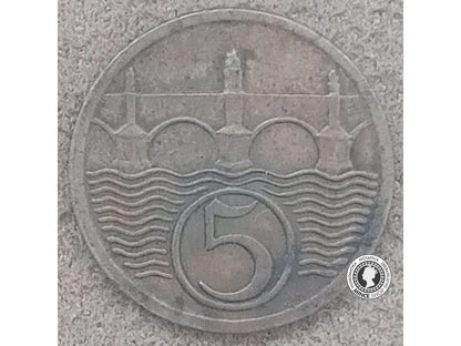 5 halierov - 1.ČSR - 1926