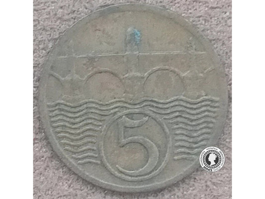 5 halierov - 1.ČSR - 1929