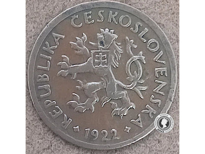 10 halier - 1.ČSR - 1922