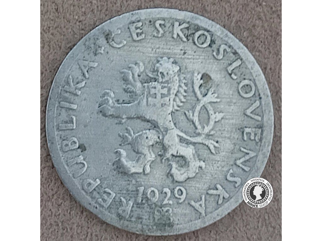 20 halier - 1.ČSR - 1929