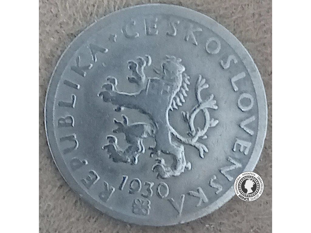 20 halier - 1.ČSR - 1930