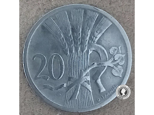 20 halier - 1.ČSR - 1930