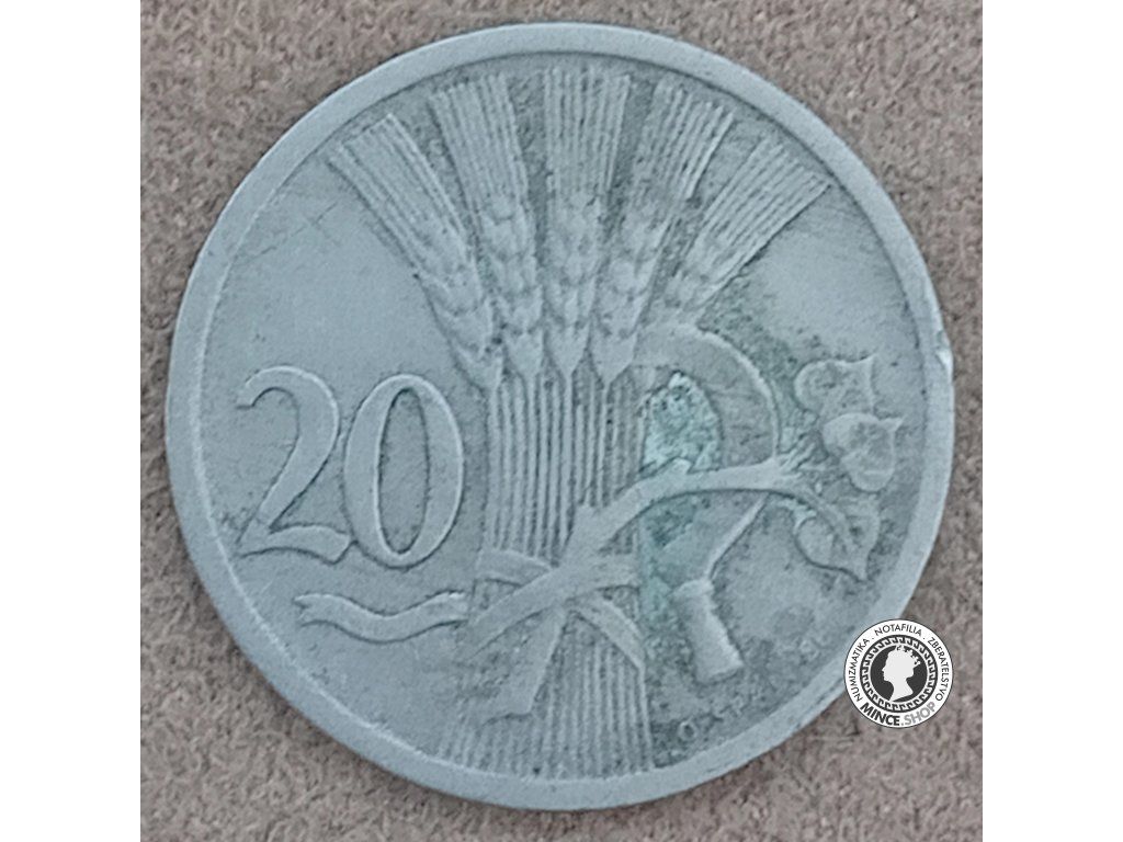 20 halier - 1.ČSR - 1931