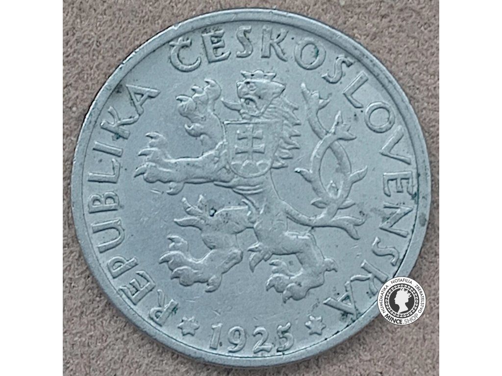 1.koruna - 1.ČSR - 1925